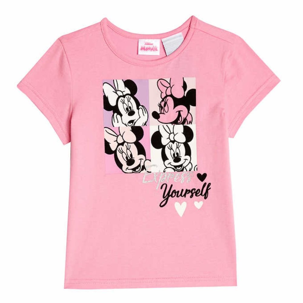 Disney Fleece Hoodie with Tee, Minnie in Pink - Picture 2 of 4